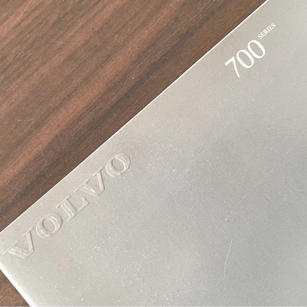 Volvo 700 Series Sales Brochure Book